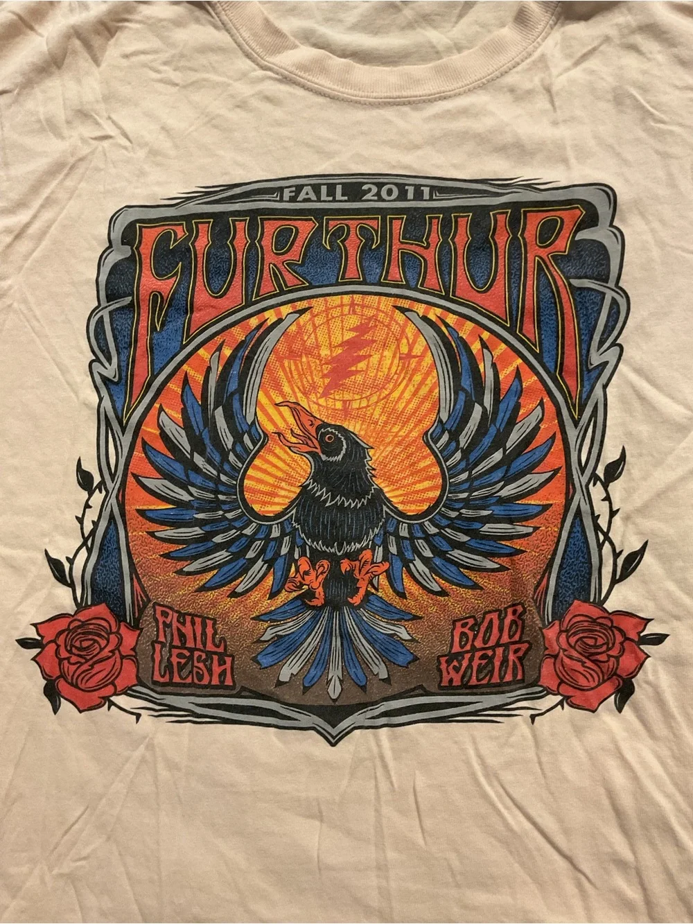 Further Vintage 2011 Men’s Graphic Music Concert T-Shirt Top Rock Band sz XL